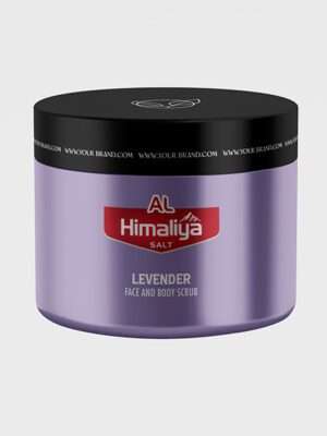 Lavender Salt Scrub (For Face and Body) <br>BC-1-7